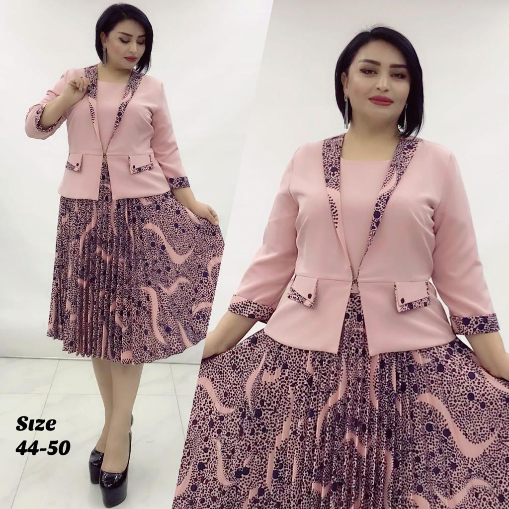 	Elegant Classy Turkey Dresses 007-(Peach)