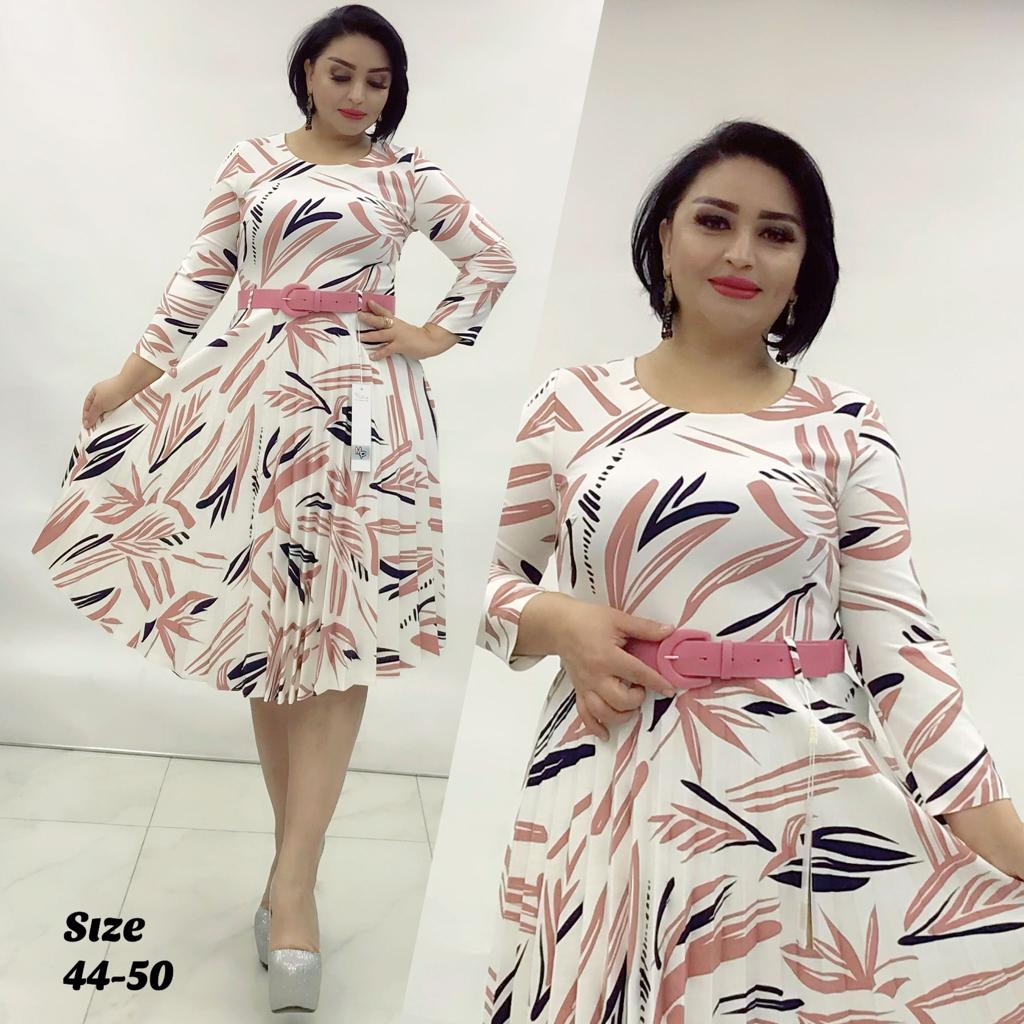 Elegant Turkey Dresses Design 04(Peach)