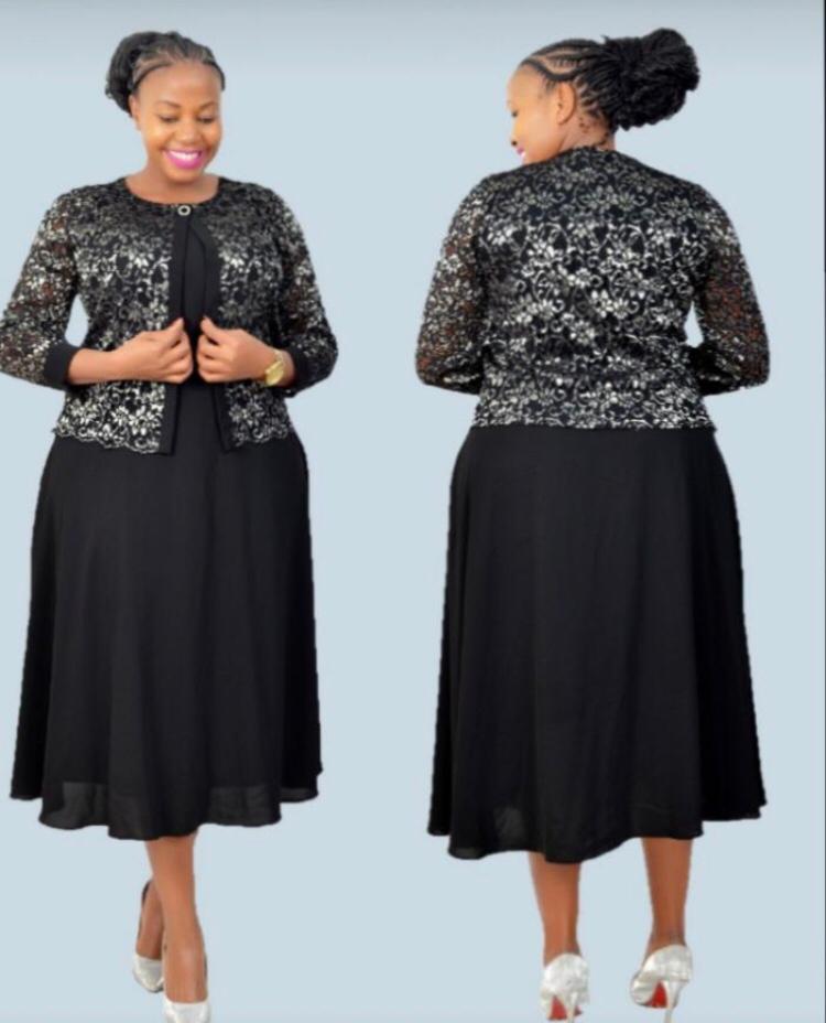 Elegant Classy Turkey  Dress 08(Black)