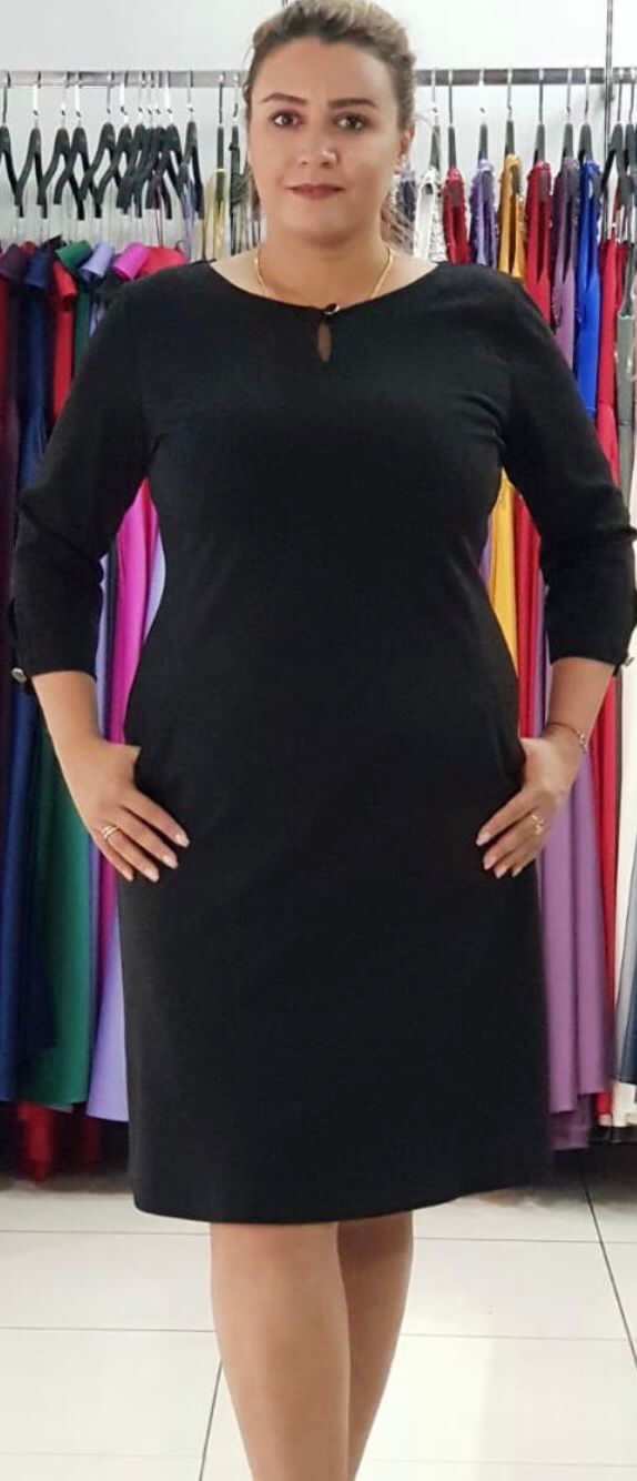 Elegant Classy Turkey  Dress 09(Black)